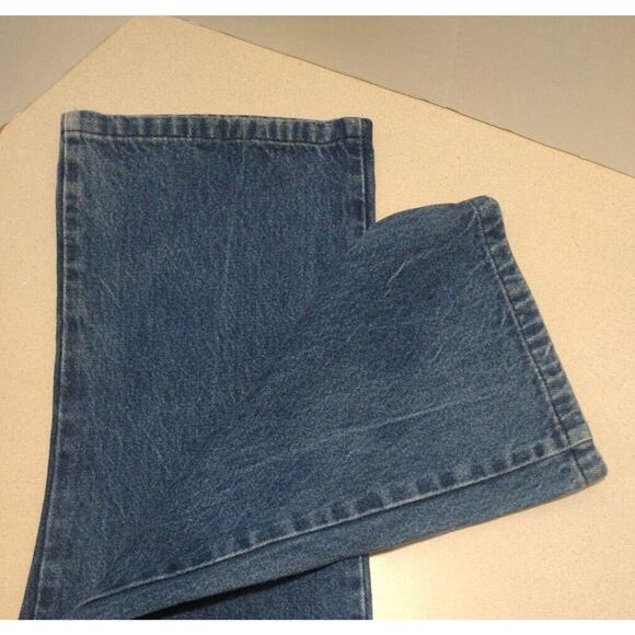 Levi's 517 Men's 38x30 Bootcut Jeans Dark Wash Blue Denim Straight Cotton Blend - Picture 6 of 9